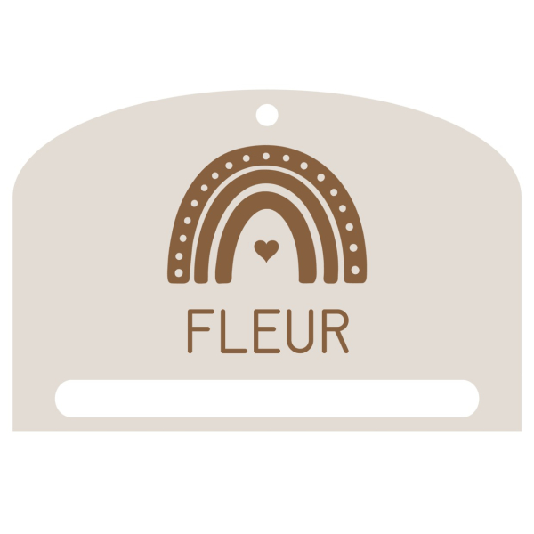 Haarspeldjeshanger - Regenboog