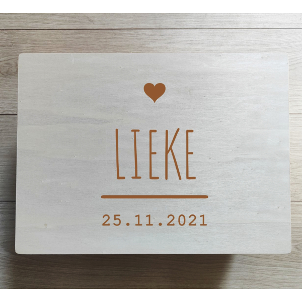 Houten kist - Ontwerp 1