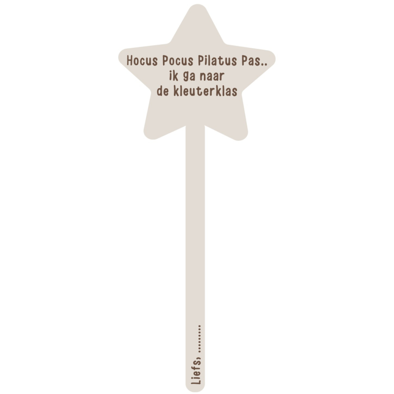 Toverstaf - Kleuterklas