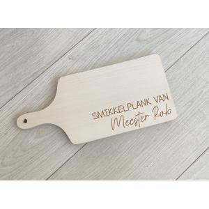 Snijplank - Smikkelplank - met naam