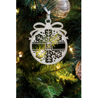 Kerstbal - Sneeuwvlok