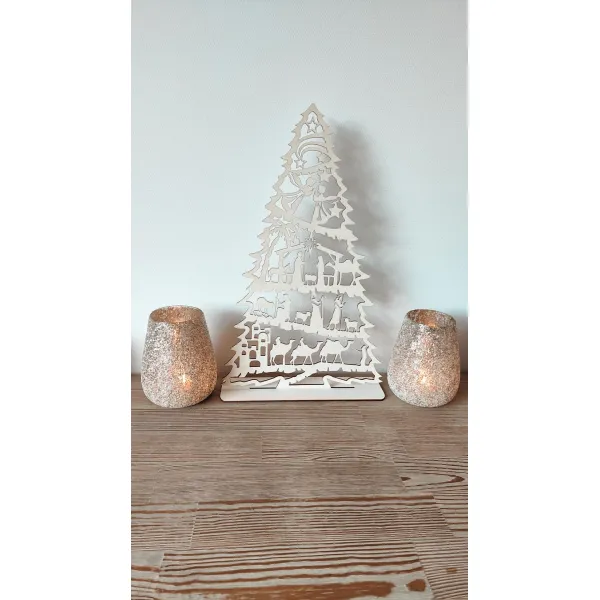 Kerststal - Boom
