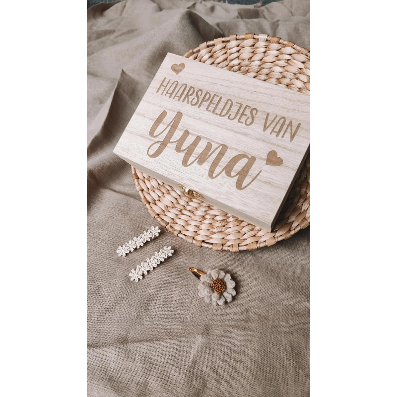 Haarspeldjes kistje - Sier