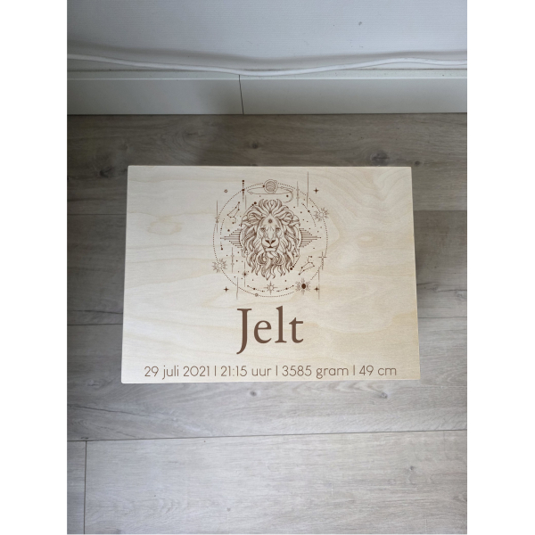 Houten kist - Ontwerp 7