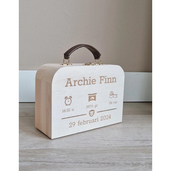 Koffertje geboorte 