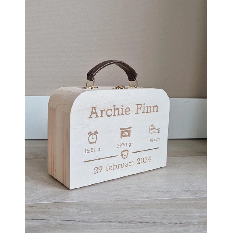 Koffertje geboorte 