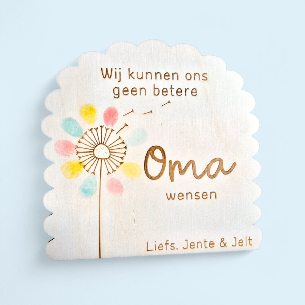 Wens bordje - Moederdag