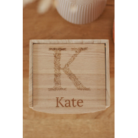 Sieraden/Make-up kistje met naam - "Kate"