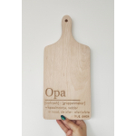 Snijplank - Gepersonaliseerd - Woordenboek