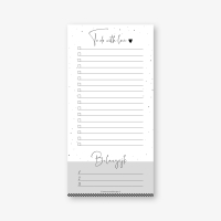 To Do List - Notitieblok