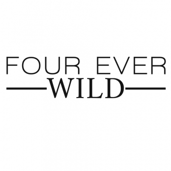 Strijkapplicatie - Four Ever Wild - Strak