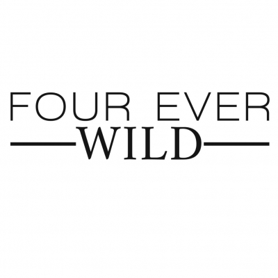 Strijkapplicatie - Four Ever Wild - Strak