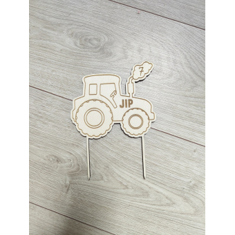 Taarttopper Tractor - Gepersonaliseerd