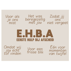 Kistje 6 vaks - Eerste hulp bij Afscheid